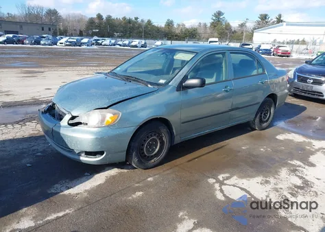 2007 Toyota Corolla Ce z USA, uszkodzony, nr VIN 2T1BR32E87C717318